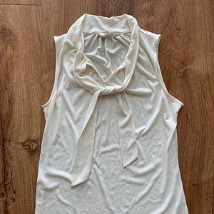 Banana Republic Tie-Neck Tank Blouse